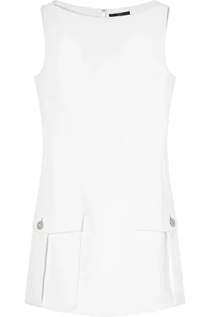 VERSACE Kort Medusa kjole med knapper