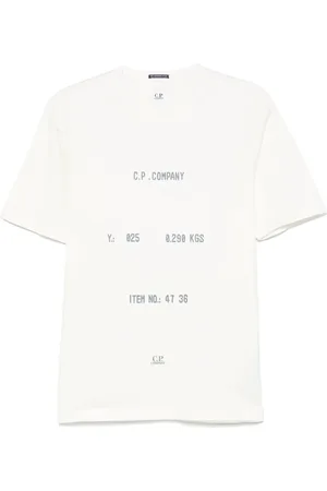 C.P. Company T-shirt med teksttryk