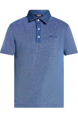 VERSACE Polo med broderet logo