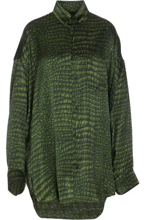 Balenciaga Cocoon silkeskjorte