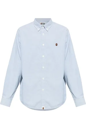 A Bathing Ape Skjorte med broderet logo