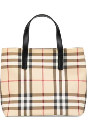 Burberry Håndtaske i House Check-lærred fra 2000-2017