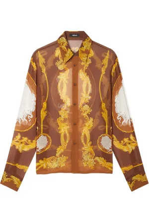VERSACE Skjorte med Cameo-tryk