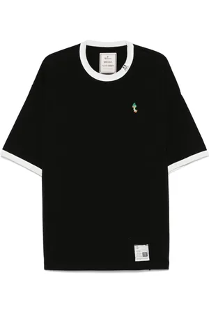 Maison Mihara Yasuhiro T-shirt med Leon-broderi