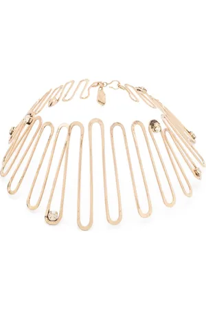 Max Mara Spring choker-halskæde med krystaludsmykning