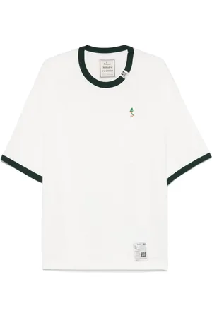 Maison Mihara Yasuhiro T-shirt med Leon-broderi