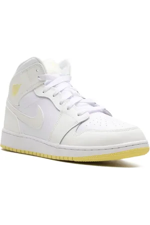 Jordan Jordan 1 Mid Sail/Light/Laser Orange sneakers
