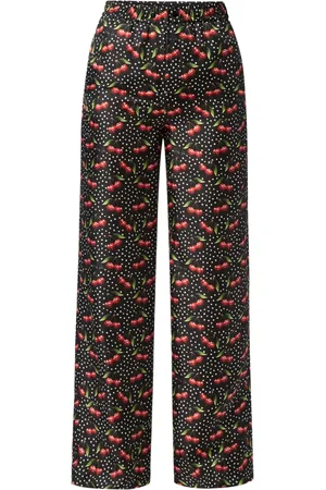 Philipp Plein Cherries bukser med lige ben