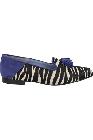Blue Bird Loafers med zebratryk