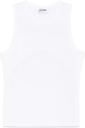 Jean Paul Gaultier Tanktop i jersey