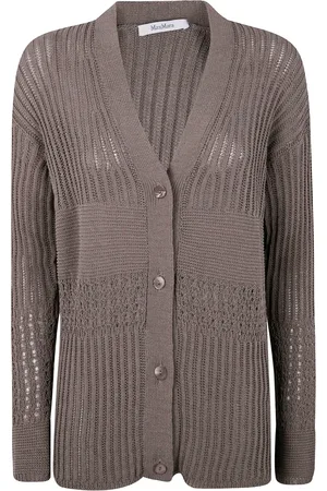 Max Mara Strikket March cardigan med knapper