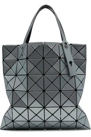 Issey Miyake Tote med geometrisk panel