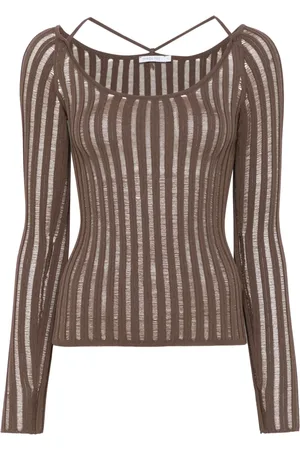 Patrizia Pepe Ribstrikket top