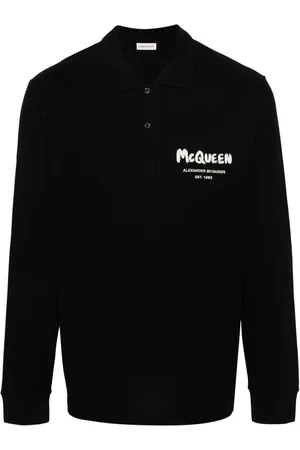 Alexander McQueen Polo med broderet logo