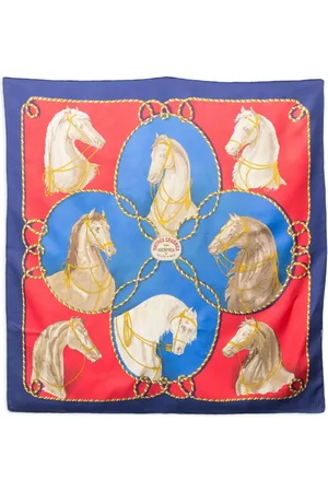 Hermès 1974 Brides Legers tørklæde