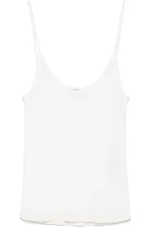 Chloé Tanktop med logoplade