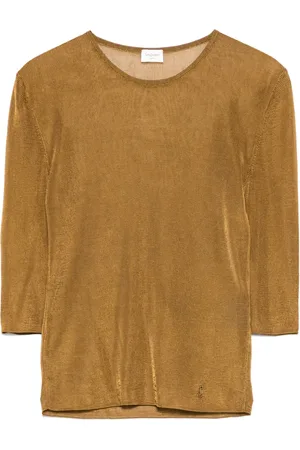 Saint Laurent Cassandre striktop