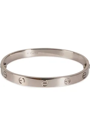 Cartier Love armbånd i 18 karat hvidguld