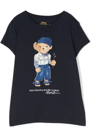 Ralph Lauren T-shirt med Polo Bear-tryk
