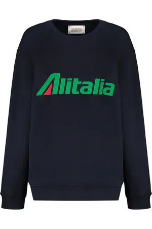 Alberta Ferretti Alitalia patch sweatshirt