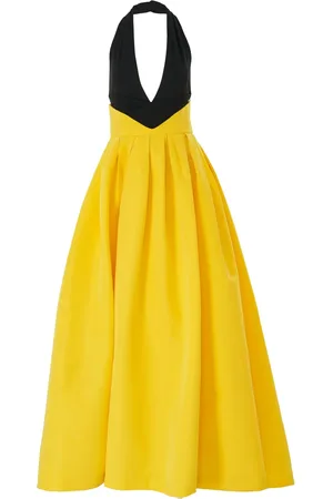 Carolina Herrera Kjole med dyb V-hals