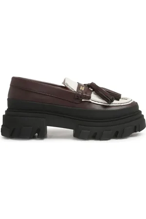 Ganni Loafers i læder