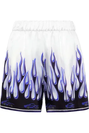 Philipp Plein Flame shorts i satin