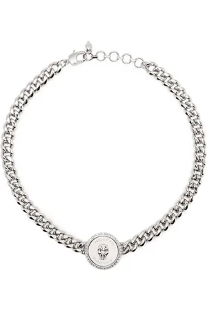 Alexander McQueen Sovereign choker-halskæde med dødningehoved