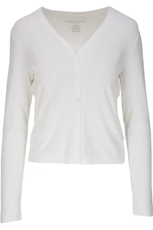 Majestic Cardigan med V-hals