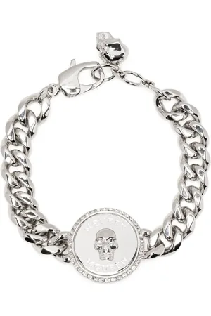 Alexander McQueen Sovereign armbånd med dødningehoved