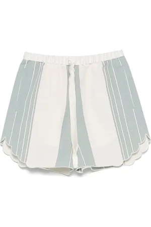 FORTE FORTE Bermuda-shorts med striber
