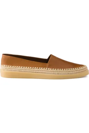 Prada Espadriller i læder