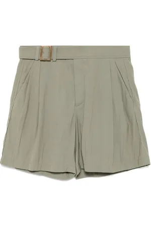 Recto Shorts med bælte og krøllet detalje
