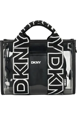 DKNY Tote i jacquard med logo