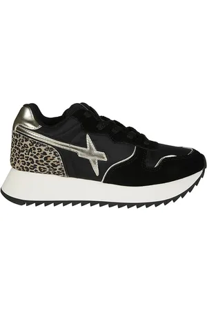 W6YZ Sneakers med leopardtryk