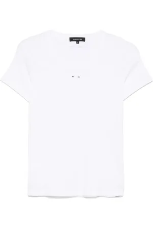 BARBARA BUI Ribbet T-shirt i jersey