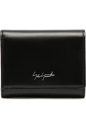 YOHJI YAMAMOTO Læderpung med logotryk