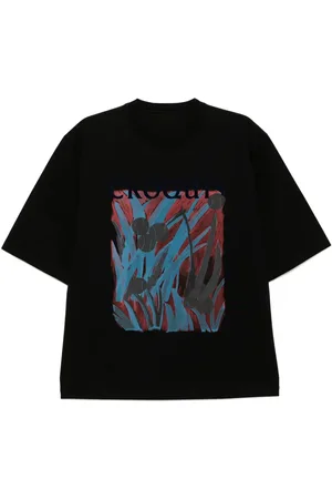 CROQUIS T-shirt med grafisk tryk