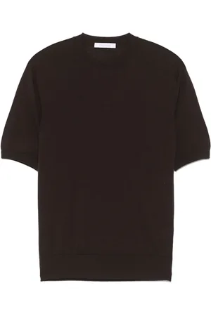 Cruciani Finstrikket T-shirt