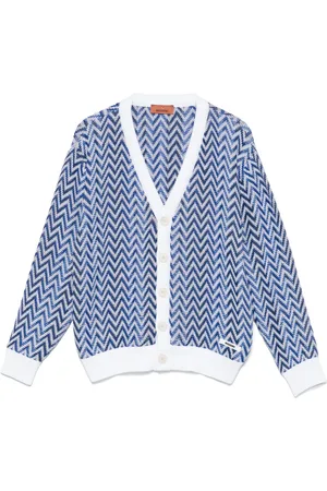 Missoni Cardigan med zigzagmønster