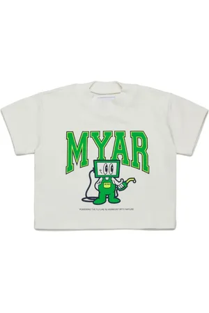 MYAR T-shirt med logotryk