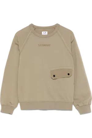 C.P. Company Sweatshirt med broderet logo
