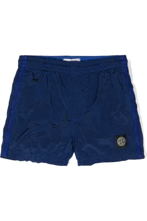 Stone Island Badeshorts med kompasmotiv
