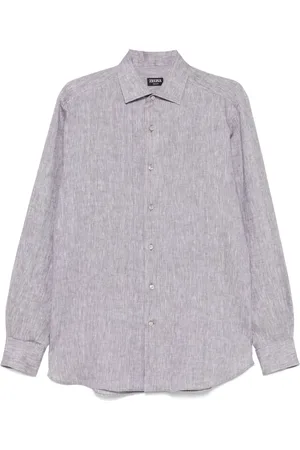Ermenegildo Zegna Oasi Lino skjorte