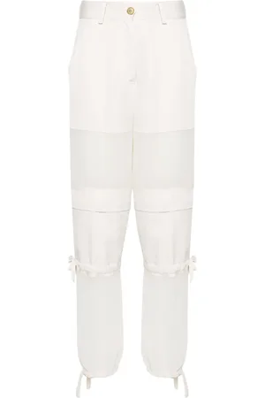 Pinko Cargo-bukser i georgette-crepe