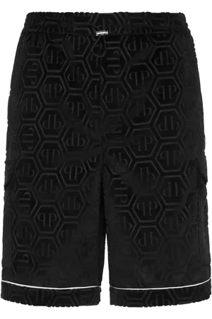 Philipp Plein Shorts med mønstret monogram