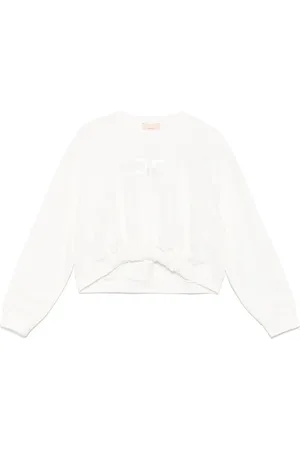 Elisabetta Franchi Sweatshirt med broderet logo