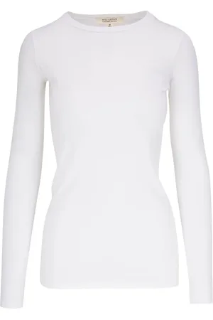 NILI LOTAN Langærmet Supima T-shirt i bomuld