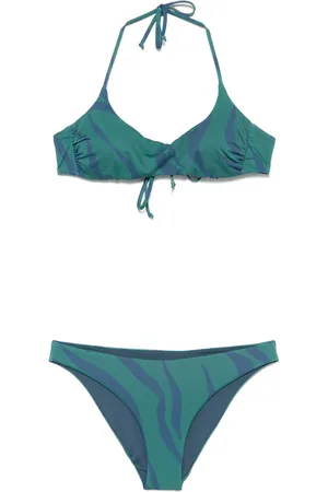 FISICO Bikini med zebra-tryk