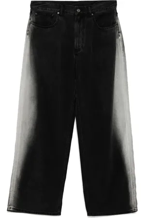 CROQUIS Jeans med batiktryk
